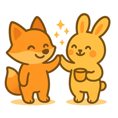 High five illustration